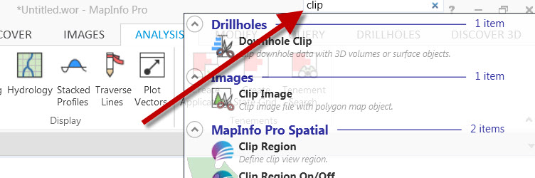 mapinfo 10 create a circle command